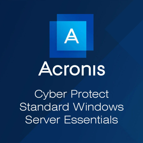Acronis Cyber Protect Standard Windows Server Essentials