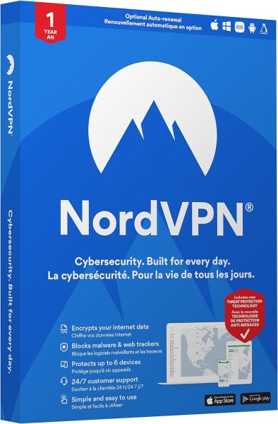 NordVPN Standard VPN + Cybersecurity