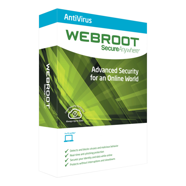 Webroot SecureAnywhere AntiVirus 2023