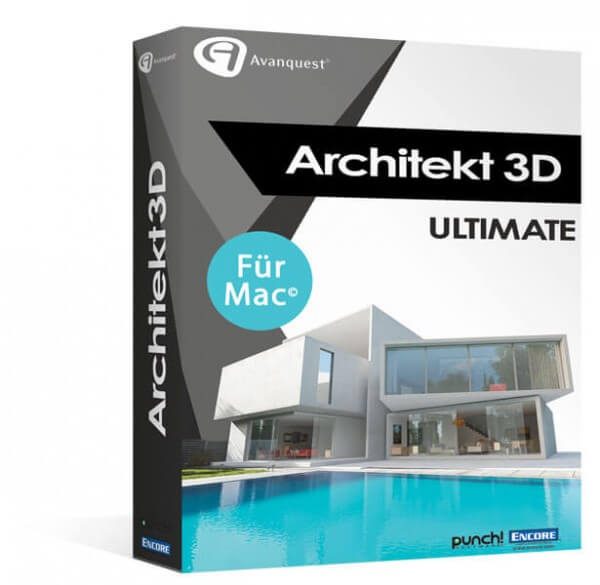 Avanquest Architekt 3D X9 Ultimate 2017 für MAC